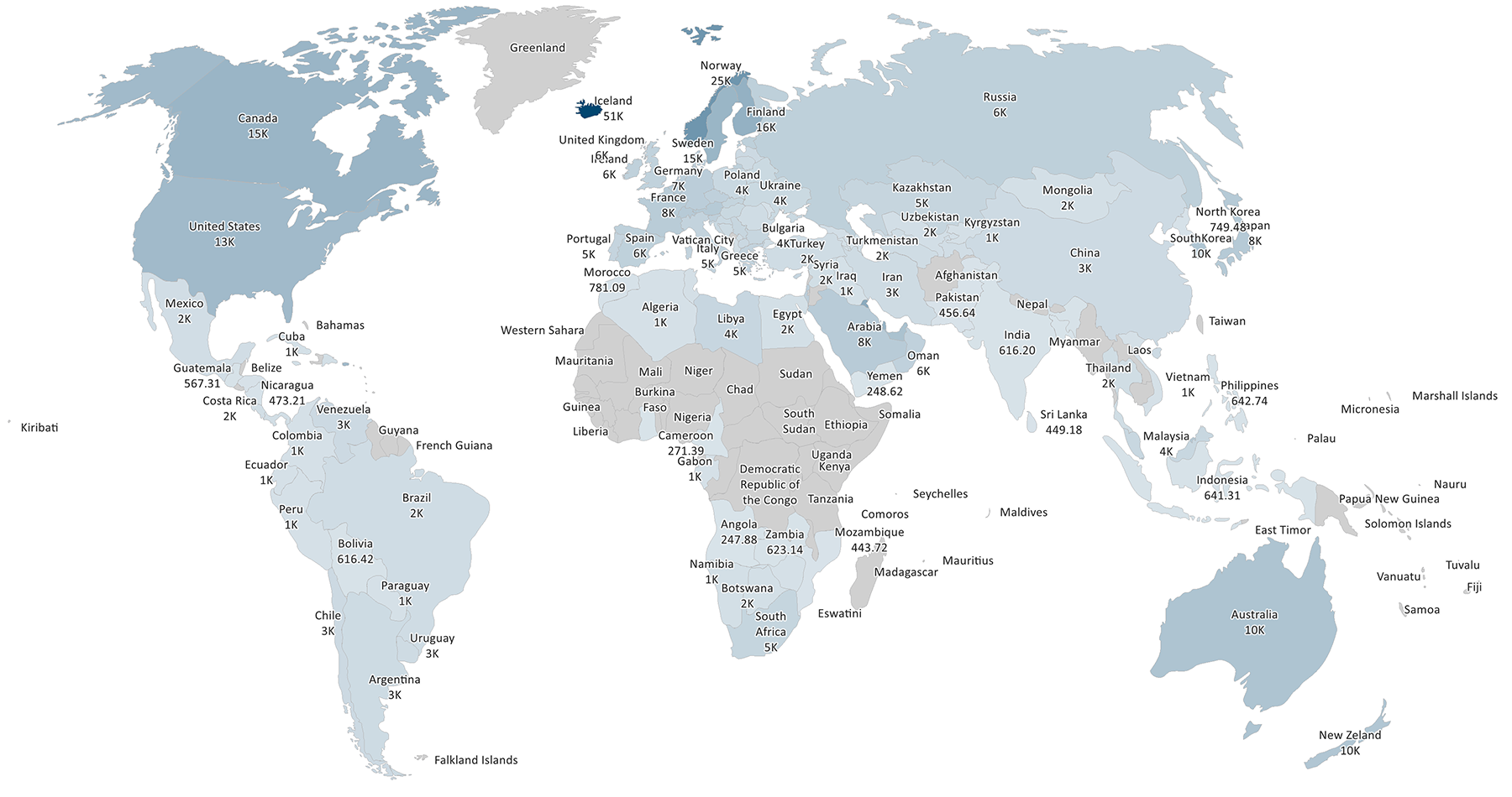 region map