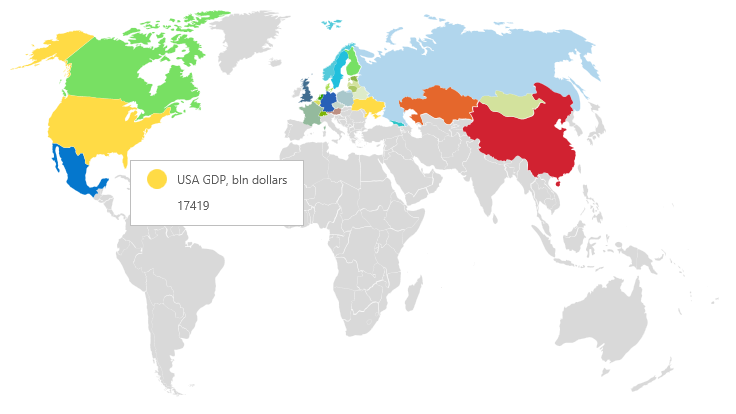 Map Component in Reports.Wpf