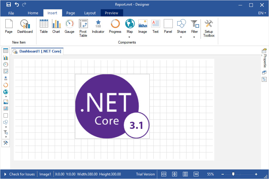 Support for .NET Core 3.1 in WinForms