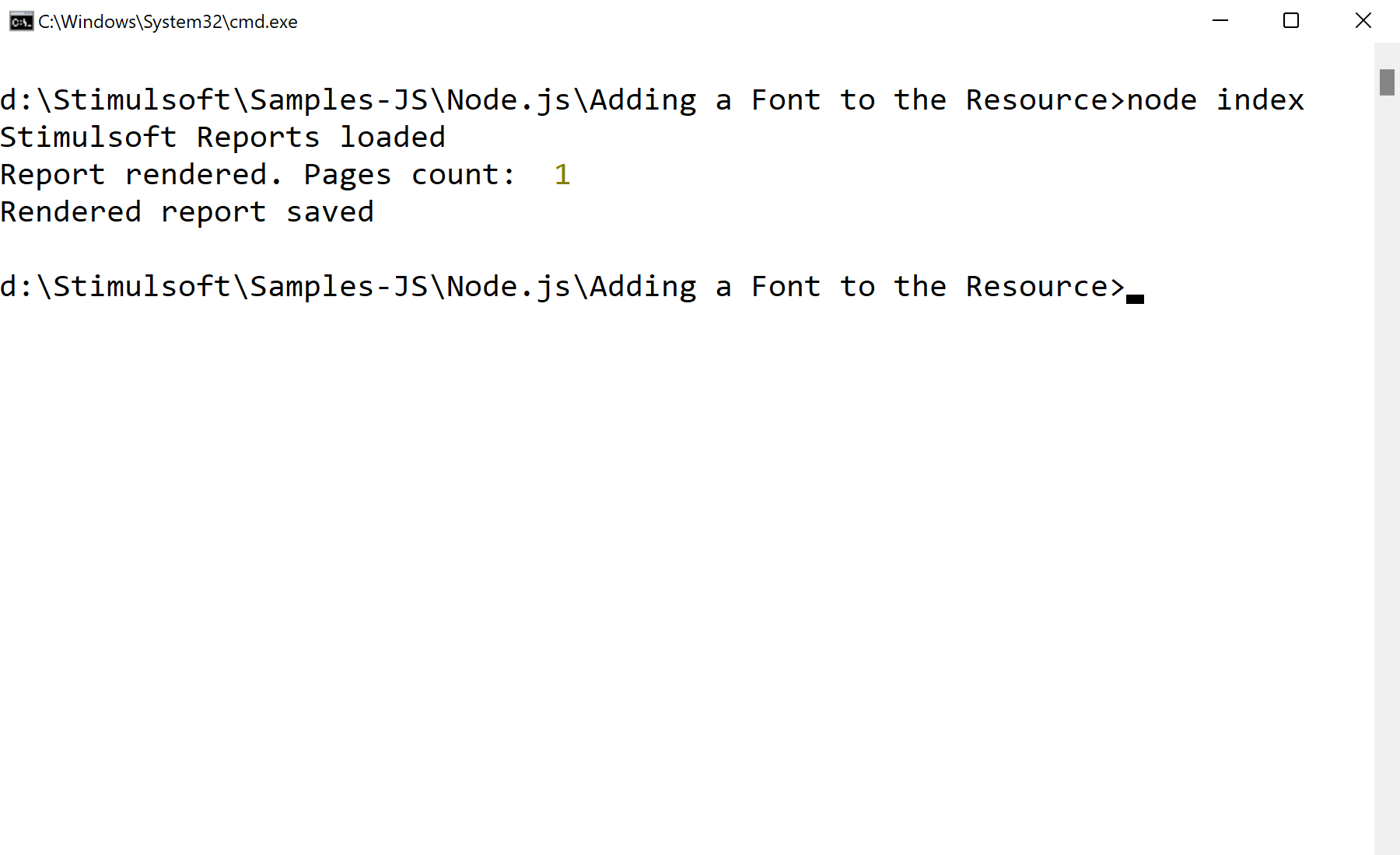 Adding a Font to the Resource